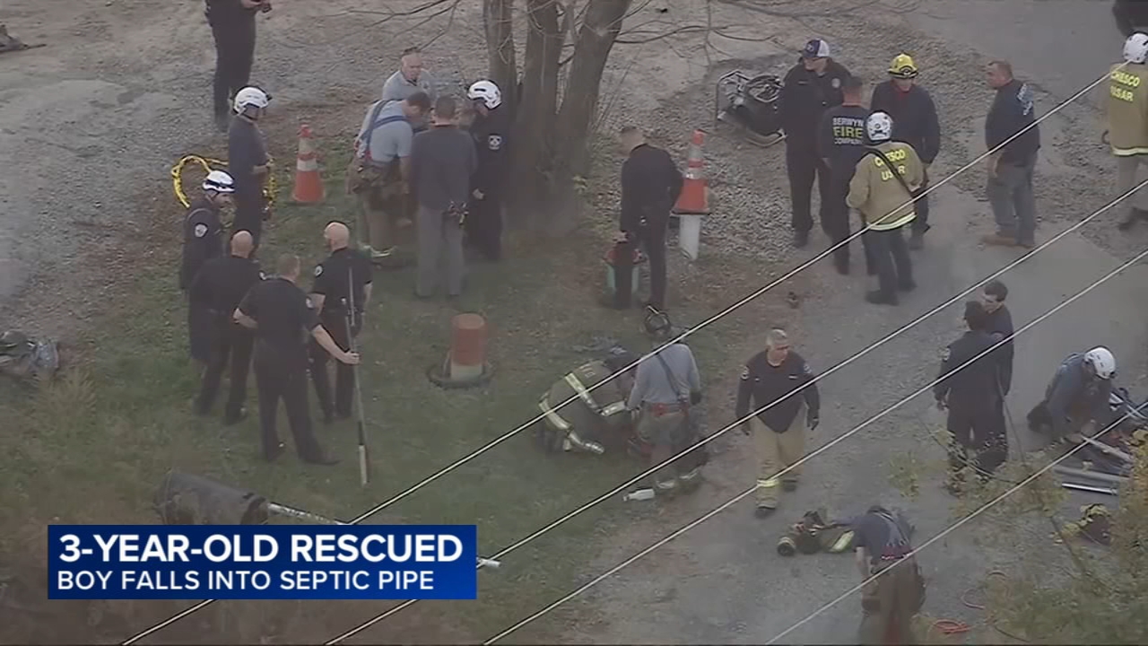 Young boy rescued after falling into septic pipe in West Goshen Township, Pennsylvania 

       — Massapequa Business news
